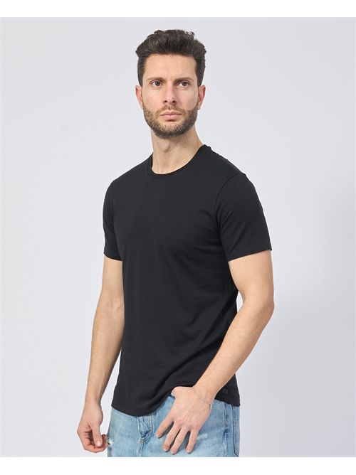 T-shirt ras du cou pour homme AX en coton Pima ARMANI EXCHANGE | 8NZT74-ZJA5Z1200